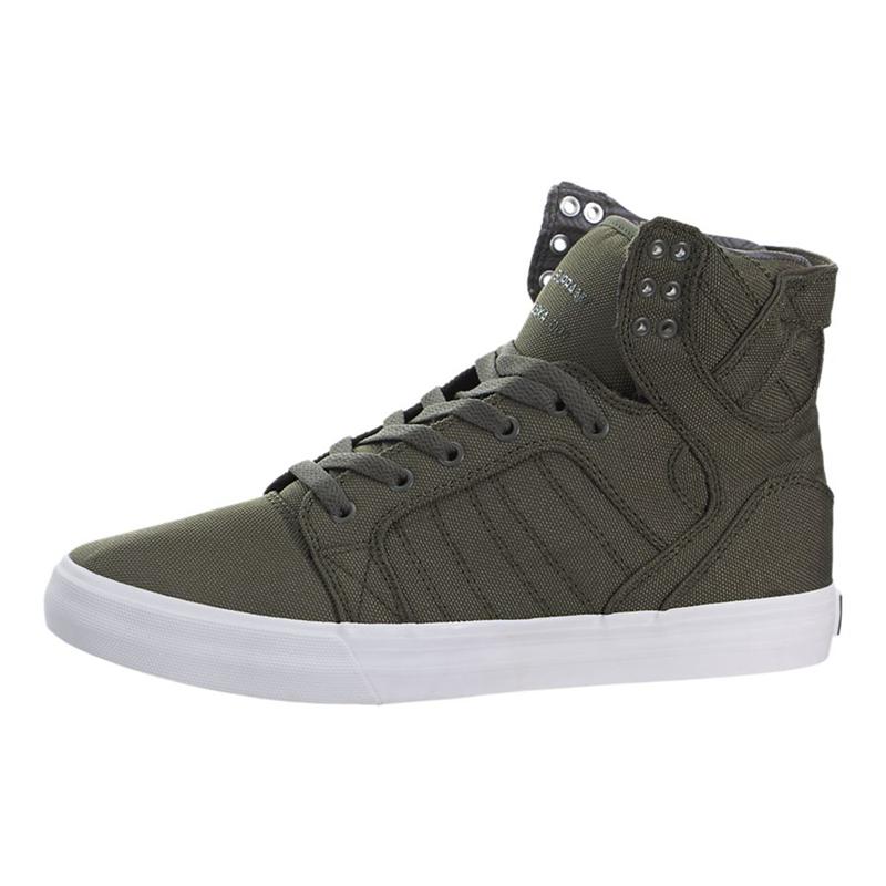 Supra SKYTOP Sneaker High Damen Grün Lagerverkauf VMKTU3148